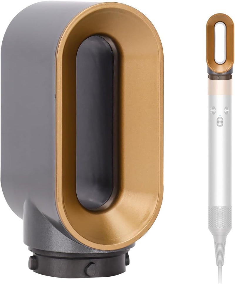 GreeSuit Pre-Styling Dryer Attachment Nozzle Replacement: Hair Styler Nozzle Replacement for Dyson Airwrap HS01 HS05 Accessories, Part No. 969759-01(Gold) - Image 1